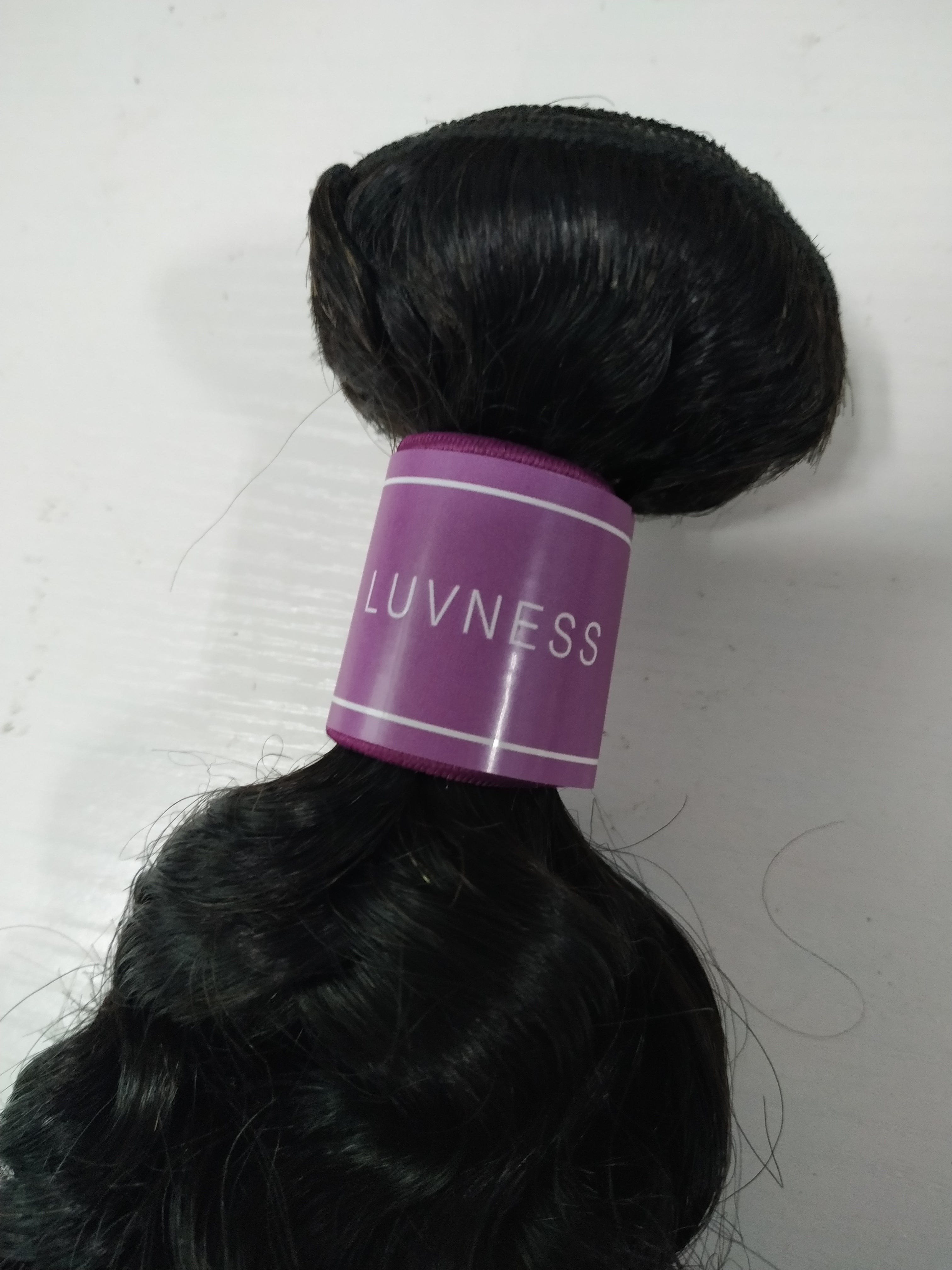 Luvness 10A Grade Best Brazilian Straight Virgin Hair 1 Bundle - Rose Hair