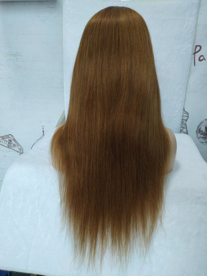 Rose Hair Flash Sale 13*4 Lace Closure Straight Hair Wig 150% Density Human Brazilian Hair 22inches Free Shipping - Rose Hair