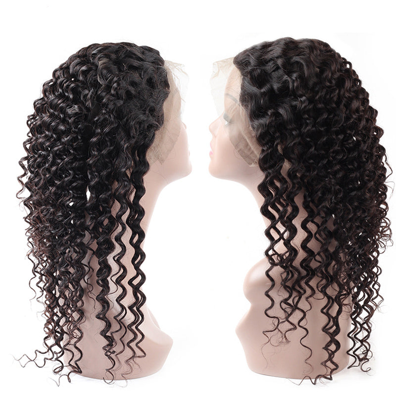 1PCS Brazilian Virgin Light Brown 360 Lace Frontal Pre Plucked All Texture - Rose Hair