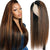 Dark Root Balayage Color U Part Wig Glueless Natural Scalp Beginner Friendly V Part Wigs