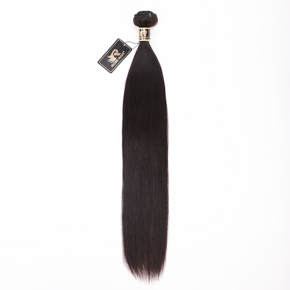 Rose Hair 10A Grade Best Brazilian Straight Virgin Hair 1 Bundle/Pack - Rose Hair