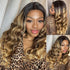 BALAYAGE MIX TONES BROWN COLOR GLUELESS LACE WIG 150%Density - Rose Hair
