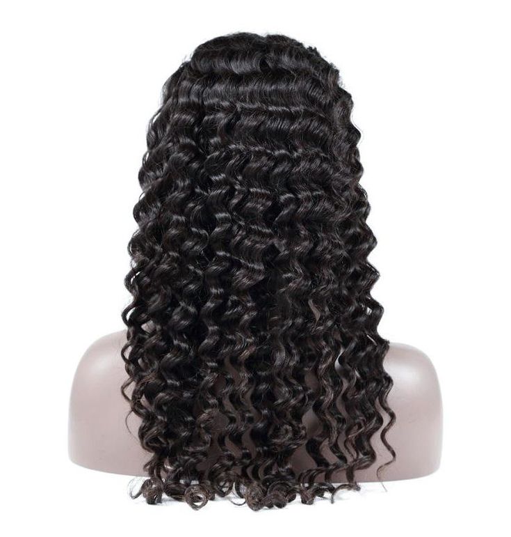 RoseHair U Part Deep Wave Wig Super Easy Affordable Human Hair Wig - Rose Hair