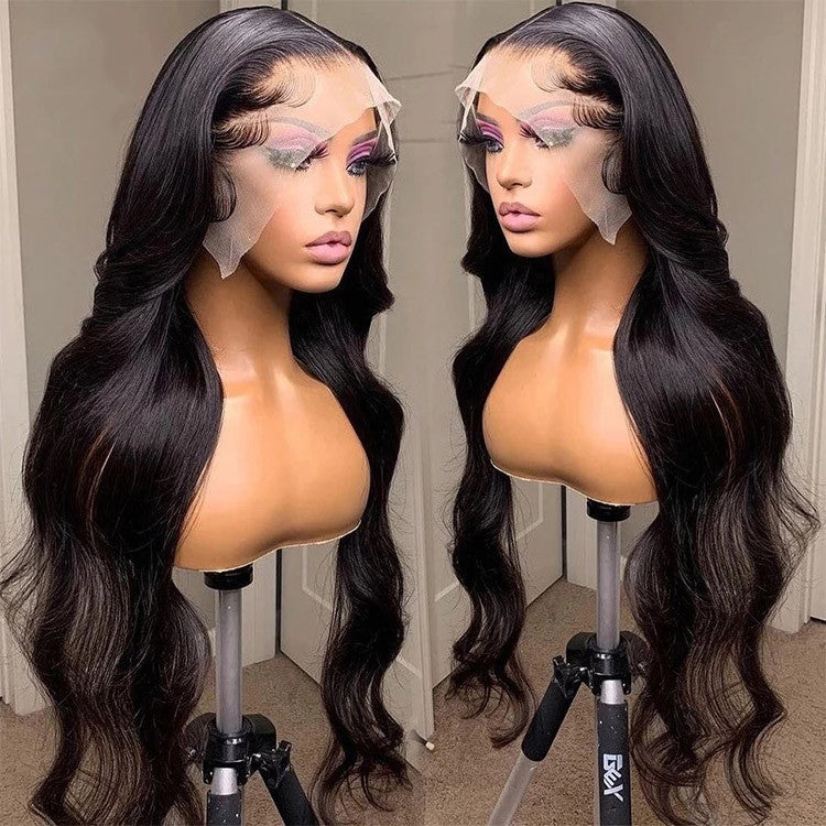 Melting!! Rose Hair 13x6 Swiss HD Lace Frontal Wigs 100% Human Hair Invisible All Texture