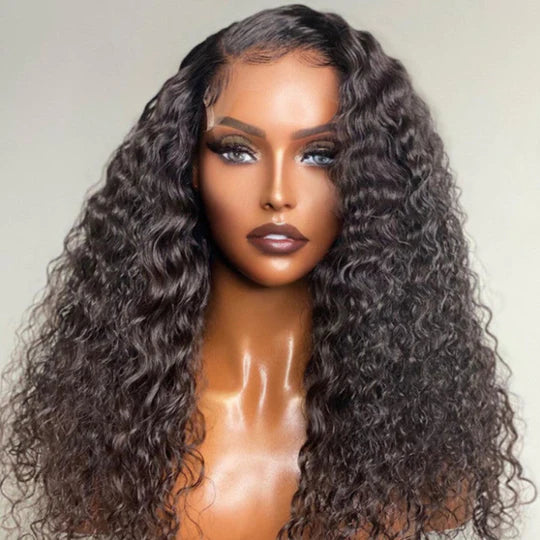 Brazilian Hair 6x6 HD Skin Melt Lace Wigs Deep Wave 100% Human Hair