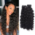 Rosehair 15A Grade Double Drawn Full End Unprocessed 3 Bundles Water Brazilian Hair Natural Black - Rose Hair