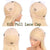 Rose Hair Blonde #613 Color Full Lace Body Wave Human Brazilian Virgin Hair Wig - Rose Hair
