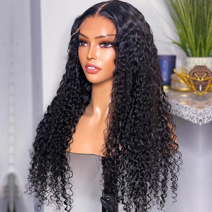 Rose Hair 6x6 HD Swiss Lace Curly Human Hair Wig Skin Melt Invisible Lace Wig