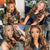 #4/27 Honey Blonde Lace Frontal Wigs Body Wave Glueless 5×5 Lace Closure Wig Colored Human Hair Lace Wig