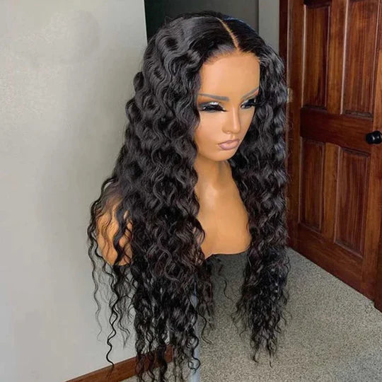 Rose Hair 6x6 Lace Closure Wigs Loose Deep Wave HD Undetected Lace Wigs