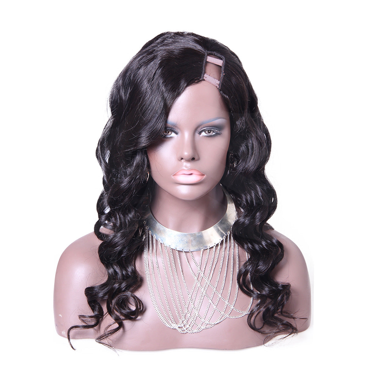 RoseHair U Part Loose Wave Wig Super Easy Affordable Human Hair Wig - Rose Hair