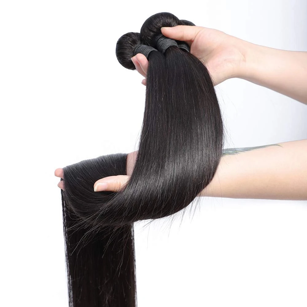 15A Grade Hair Bundles with 4*4 Transparent Closure Package Deal - Rose Hair