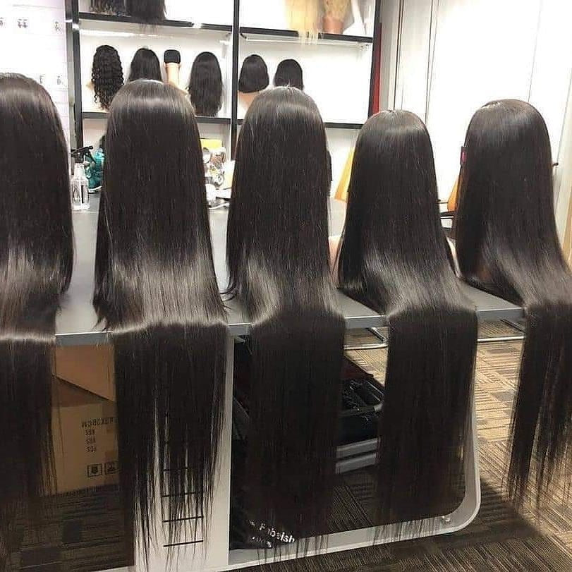 Rose Hair Brazilian Virgin Human Hair 13*4/ 13*6/ 360/ Full Lace Wig 150% Density Long Hair All Texture - Rose Hair