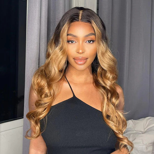 Rose Hair Body Wave 13x6 HD Lace Frontal Wig New Fabulous Beyon-Celebrity Undetectable Invisible | Pre-plucked