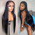 26" 28" 30″ 32″ 34″ 36″ 38″ 40″ Long Straight Human Hair 13×4 Lace Front Wigs