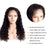 Flash Sale Rose Hair 100% Human Virgin Hair Water Wave 13*4 Lace Frontal Brazilian Hair Wig 12inches - Rose Hair