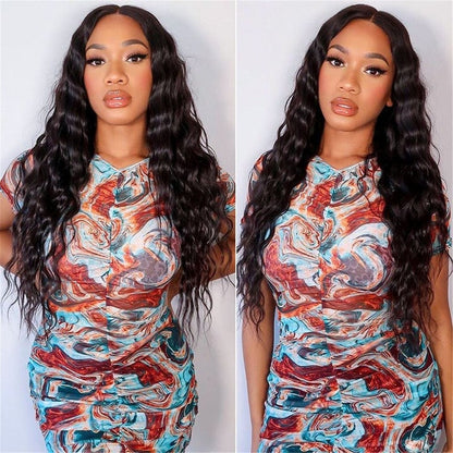 Rose Hair Loose Wave 13x6 HD Lace Frontal Wigs 100% Human Hair Invisible HD Lace Wigs